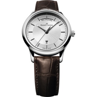 Replica Replica Maurice Lacroix Watch Replica Les Classiques Quartz Date Steel LC1237-SS001-131